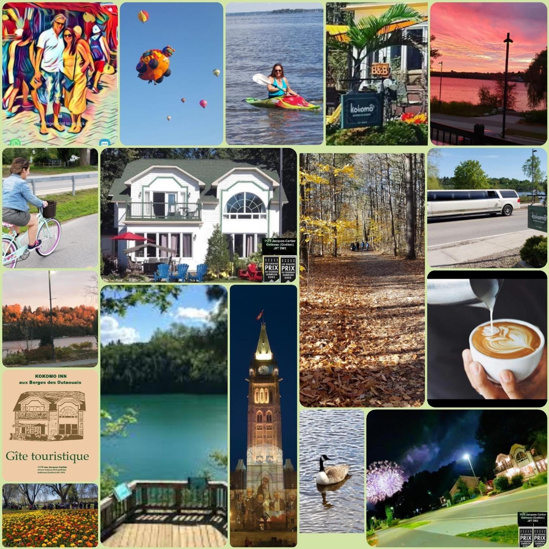 Kokomo Inn Bed And Breakfast Ottawa-Gatineau'S Only Tropical Riverfront B&B On The National Capital Cycling Pathway Route Verte #1 - For Adults Only - Chambre D'Hotes Tropical Aux Berges Des Outaouais Bnb #17542O Luaran gambar
